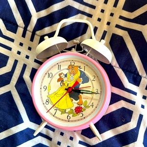 Beauty and the beast clock double ringer